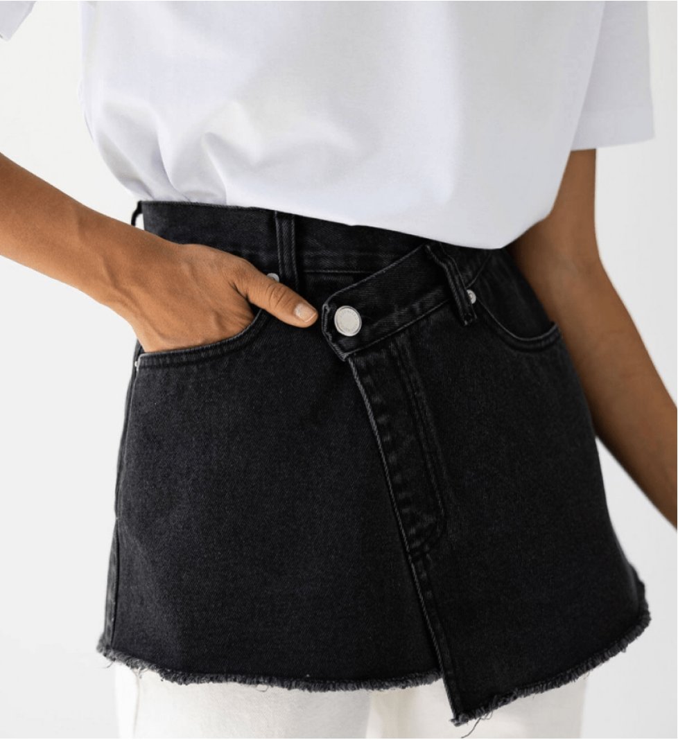 AISENBERG corset belt black