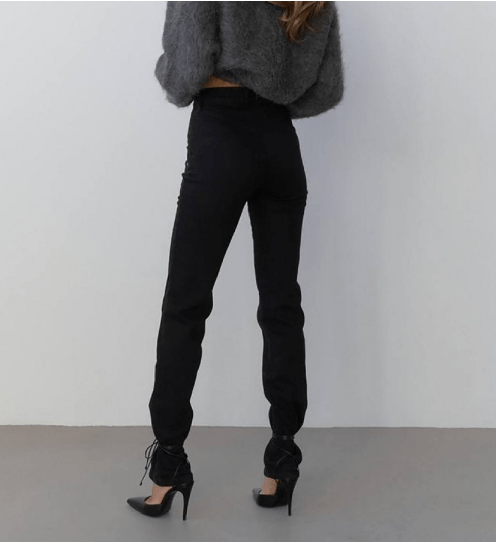 AISENBERG Slim jeans black (Premimum Italian denim)