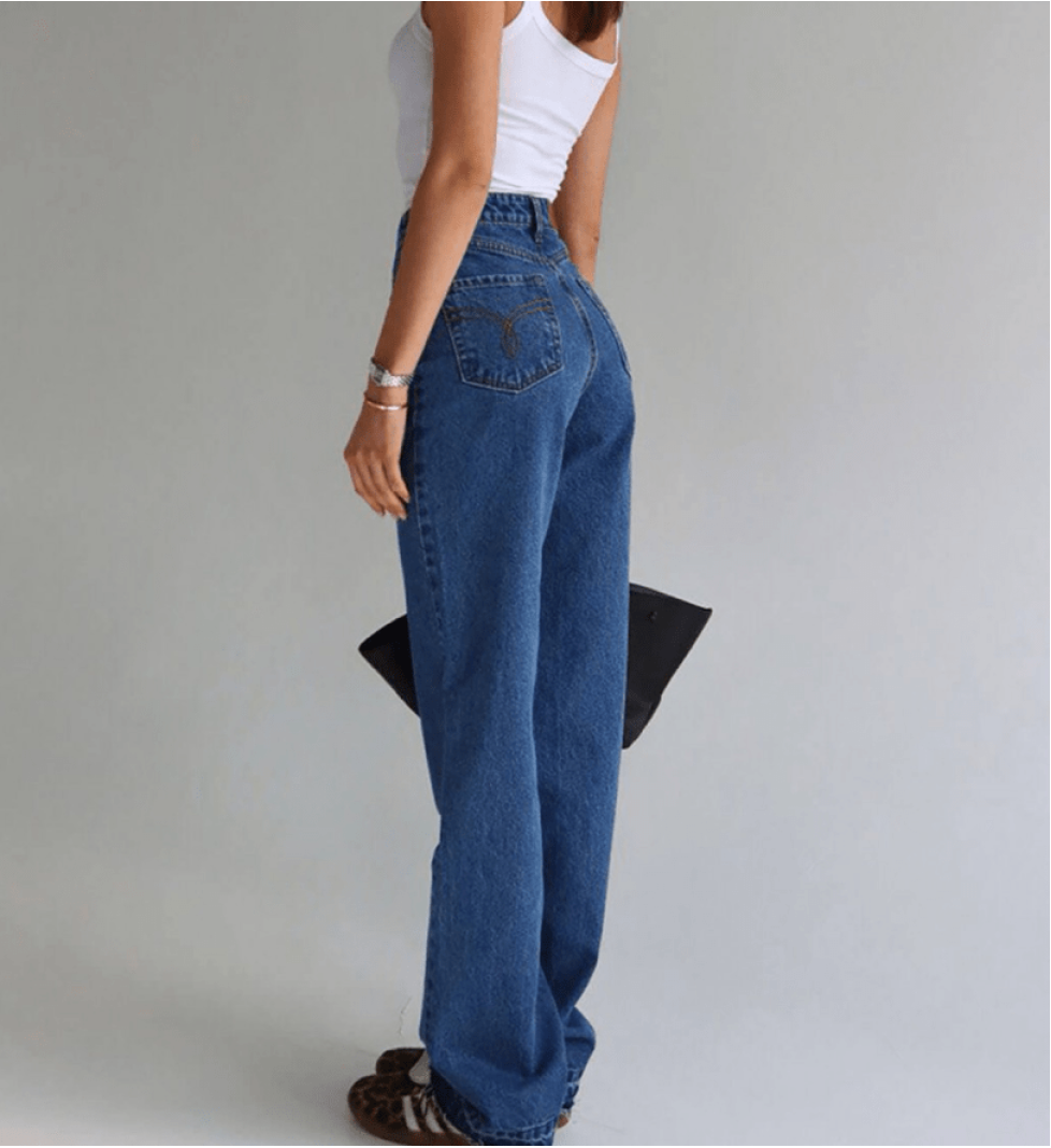 AISENBERG straight-cut jeans 'Mia' (Premium Italian Denim Candiani)