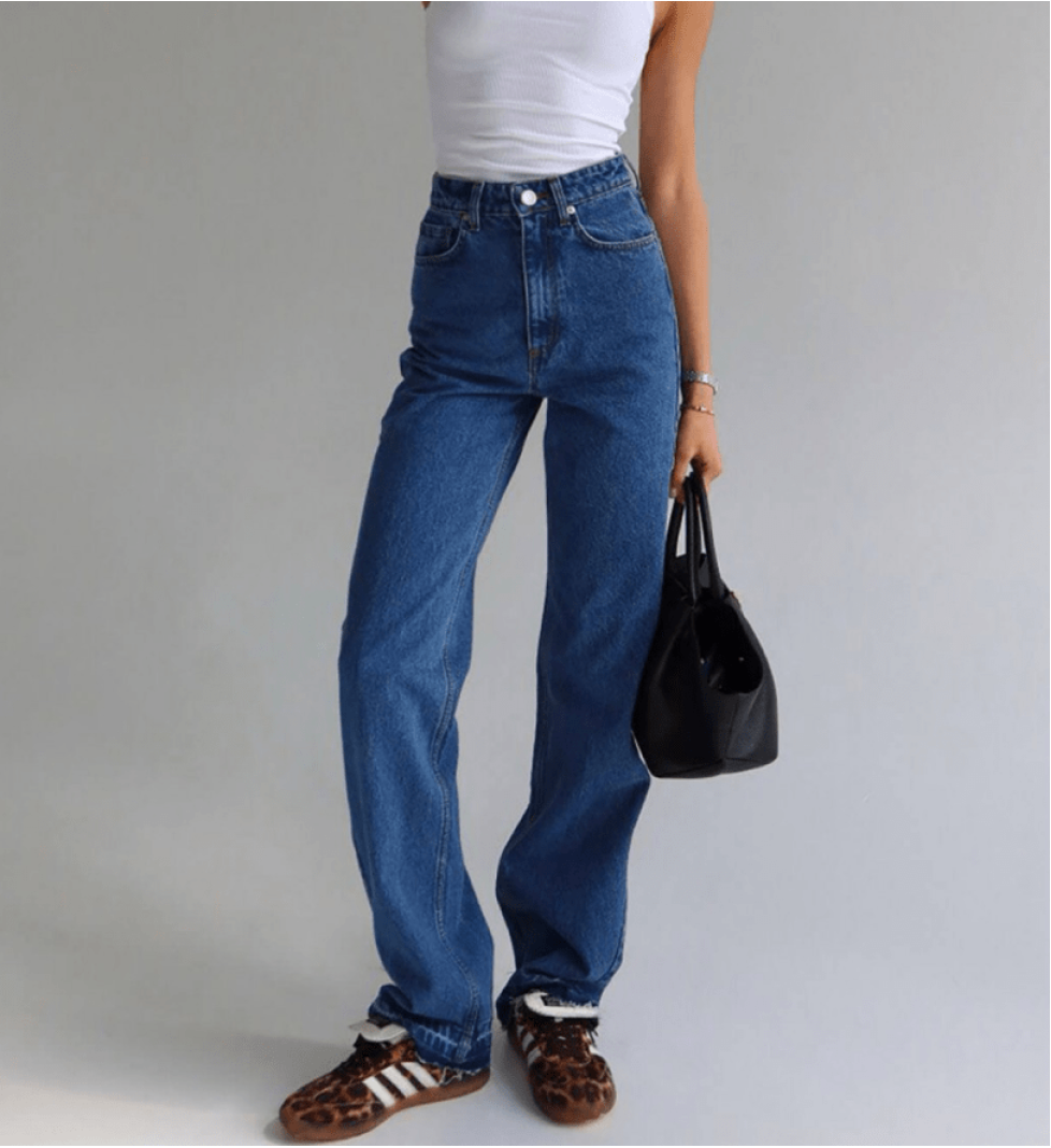 AISENBERG straight-cut jeans 'Mia' (Premium Italian Denim Candiani)
