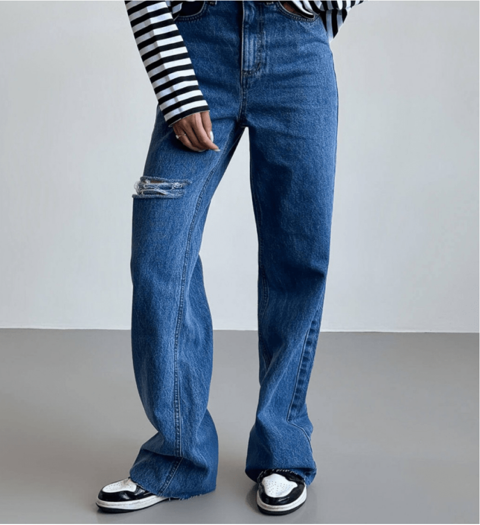 AISENBERG Straight cut jeans Lola
