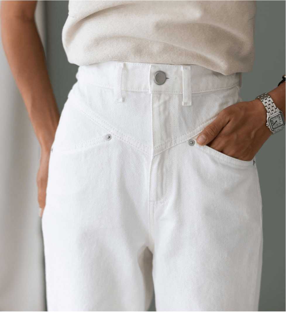 AISENBERG straight cut jeans Tina