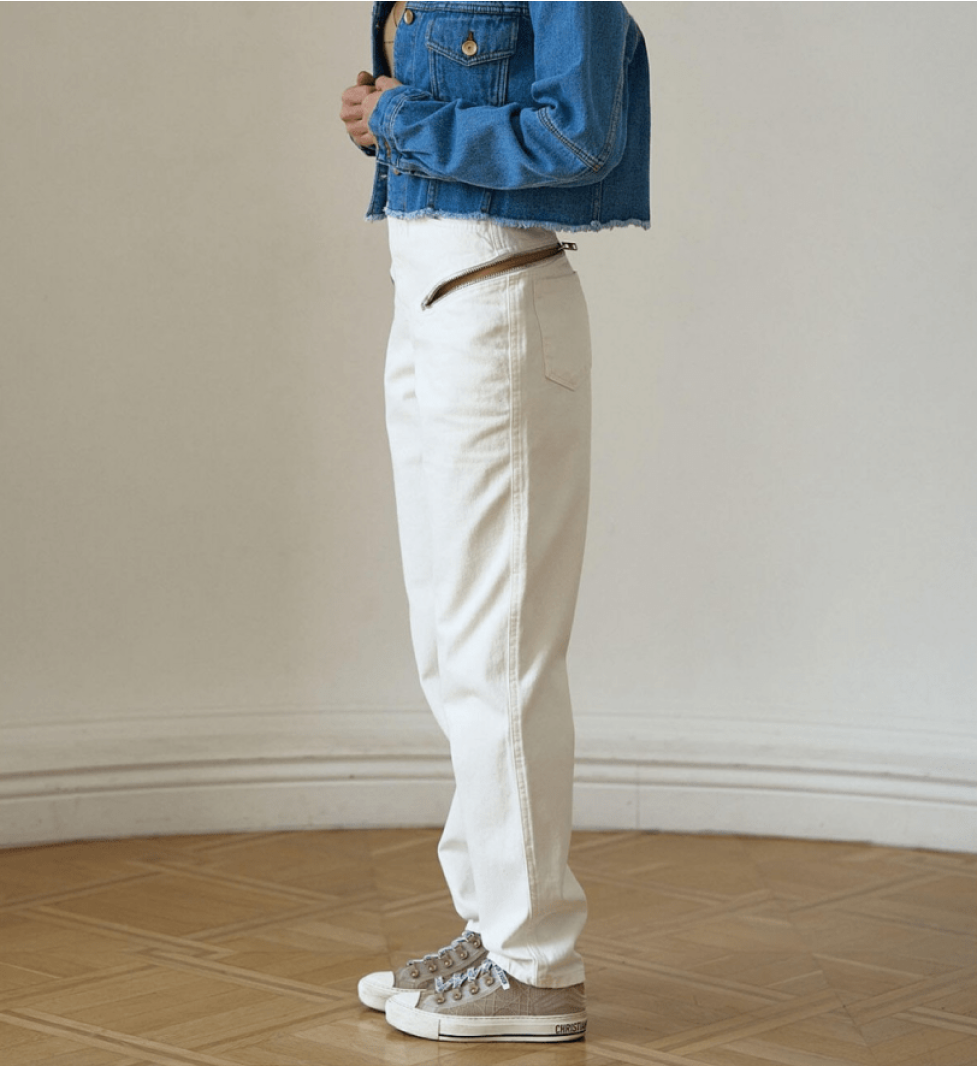 AISENBERG ZIP jeans