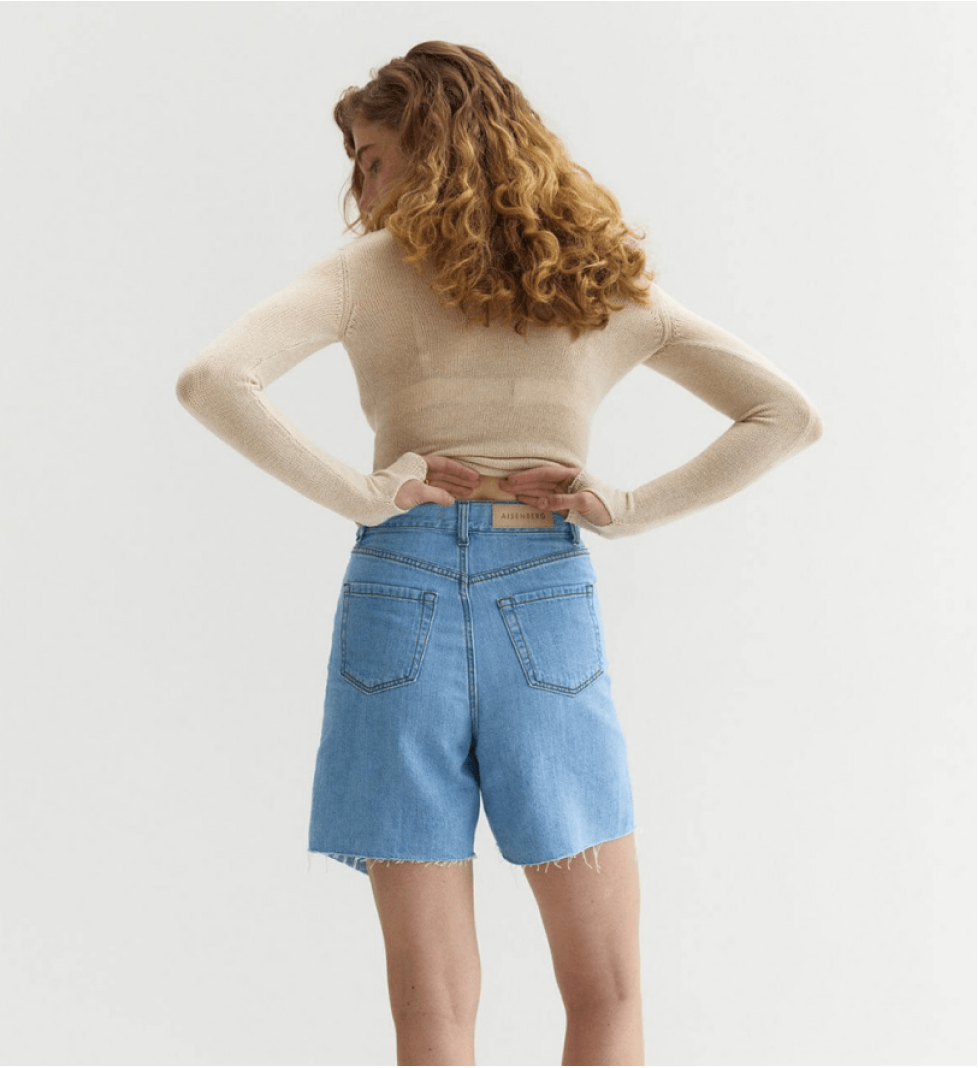 AISENBERG Shorts Criss Cross
