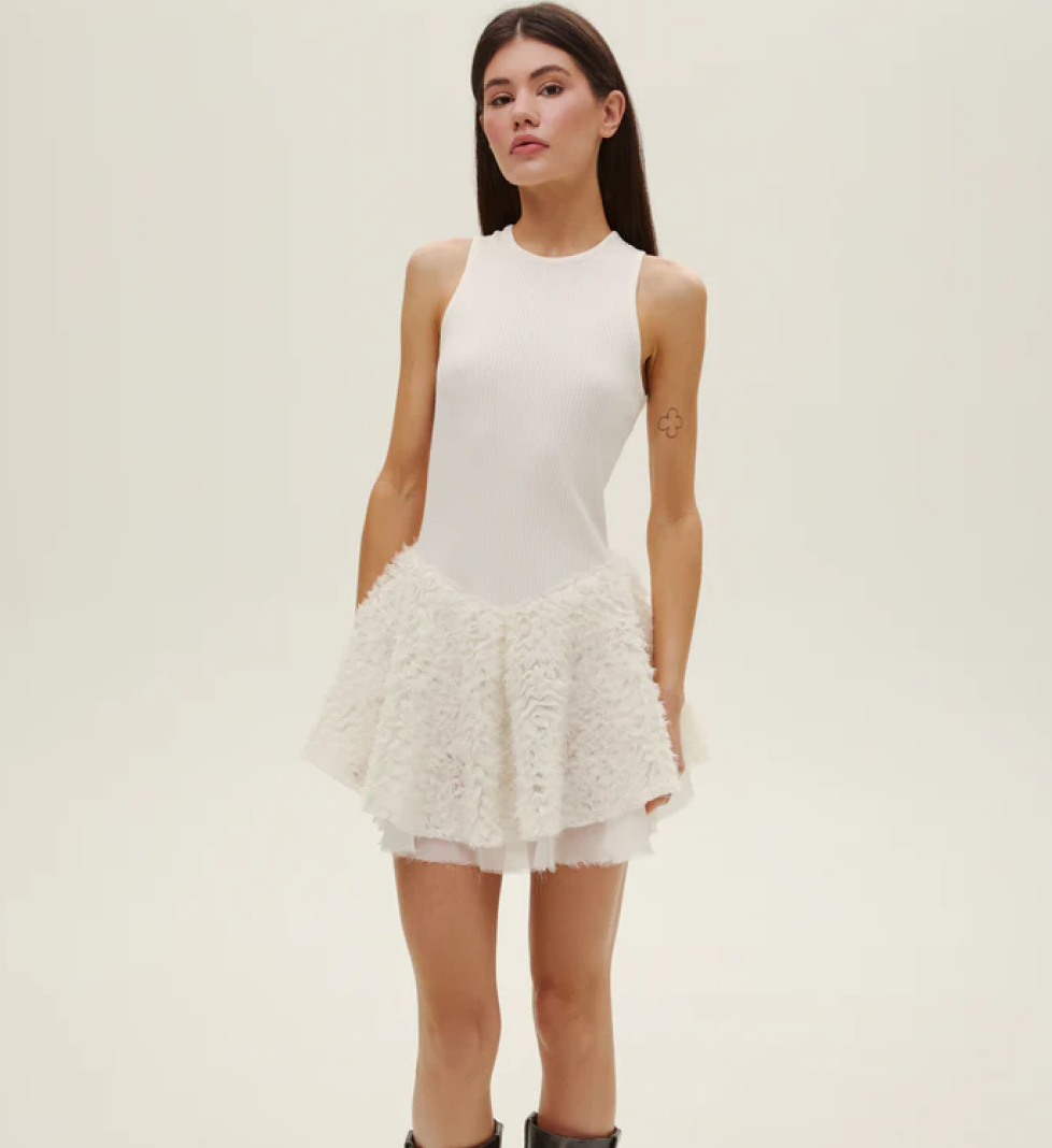 ALICE.K Jane dress white