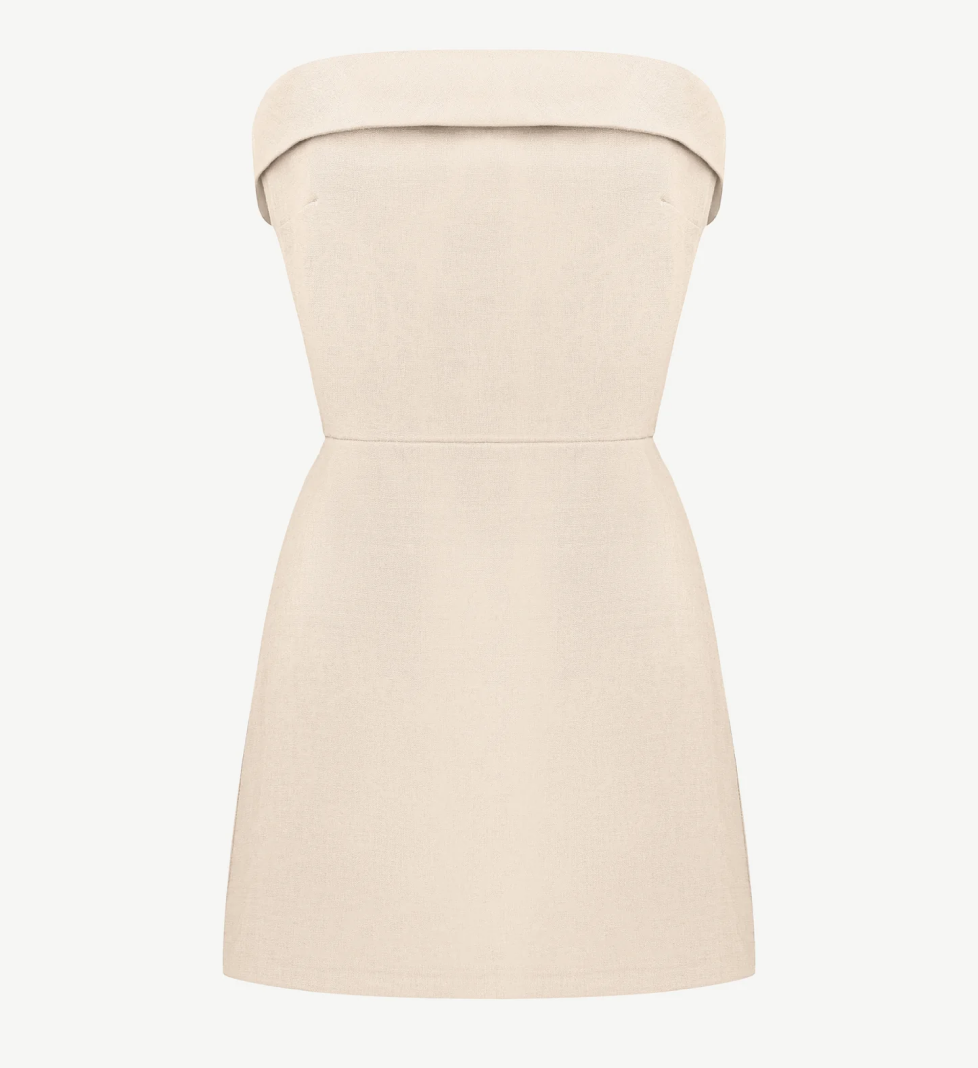 ALICE.K "Hailey" dress in beige