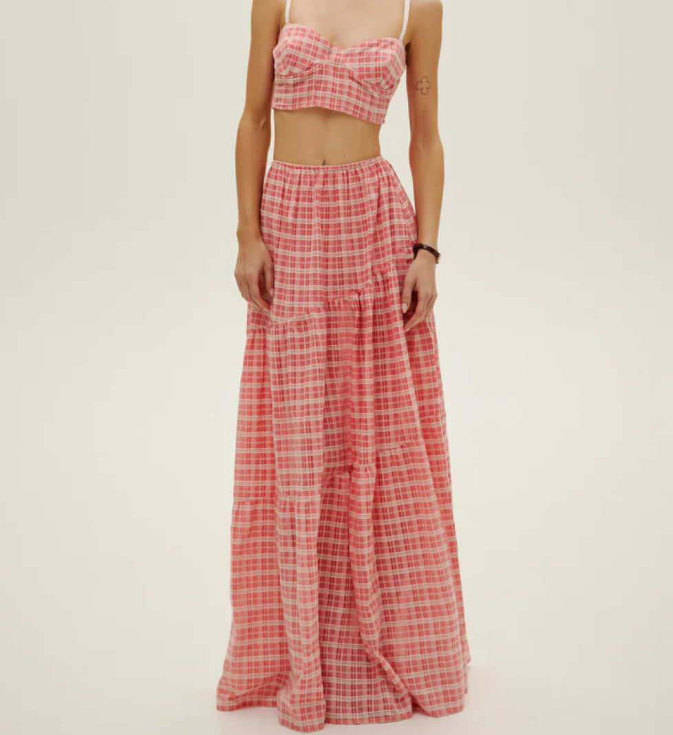 ALICE.K Camilla skirt red