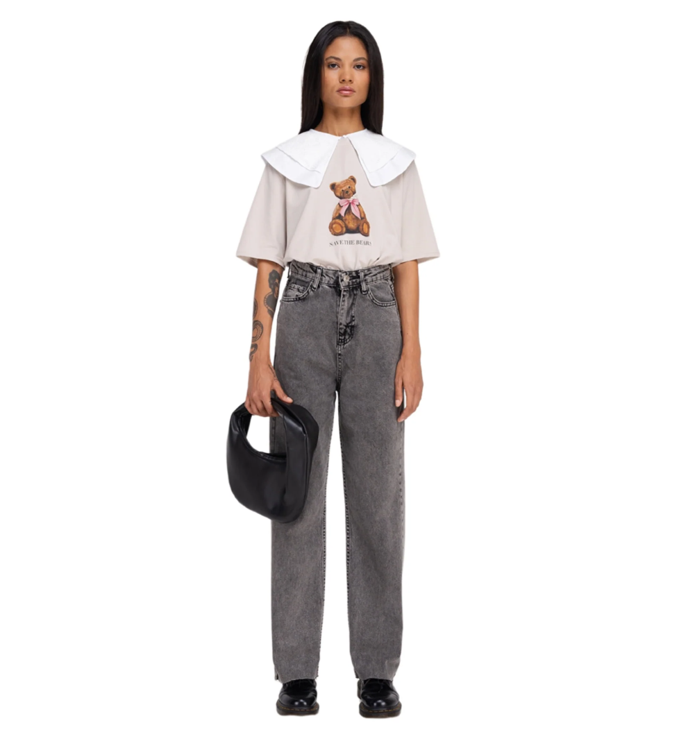 ALICE.K "Save The Bears" T-shirt white