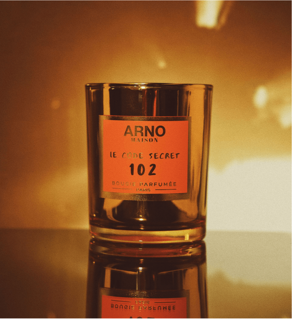 ARNO scented candle “102” Collection Le Code Secret