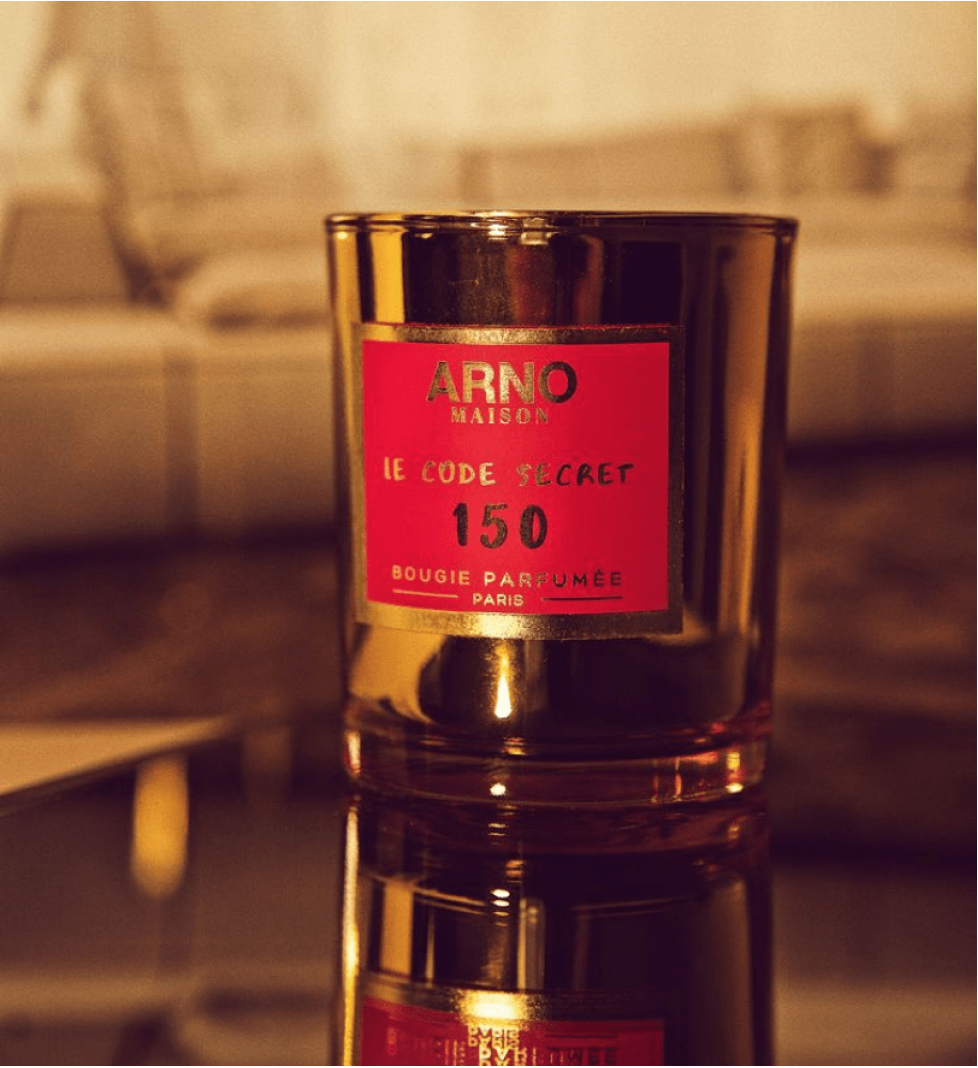 ARNO scented candle “150” Collection Le Code Secret