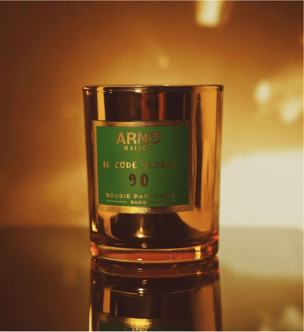 ARNO scented candle "90" Le Code Secret Collection