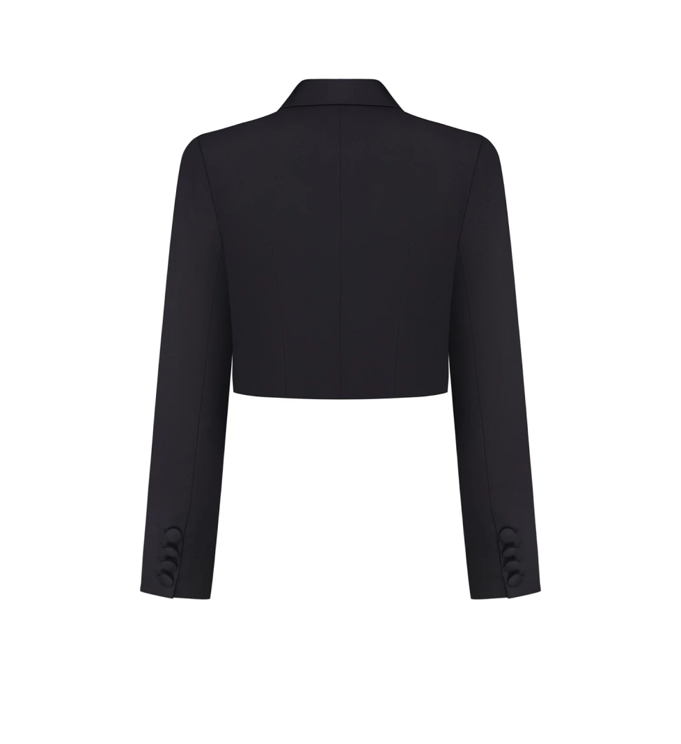 ARUTIUNOVA blazer cropped black