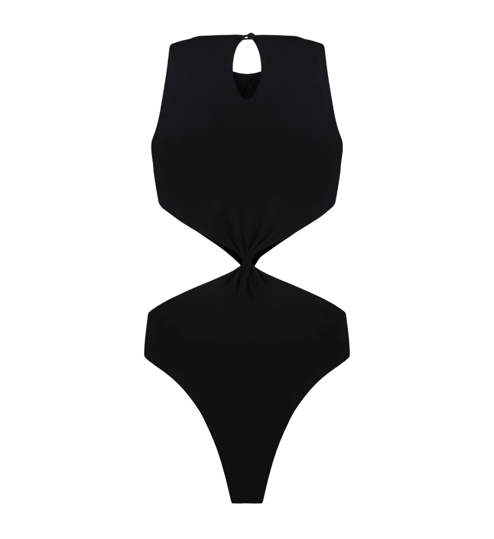 ARUTIUNOVA cut out bodysuit black