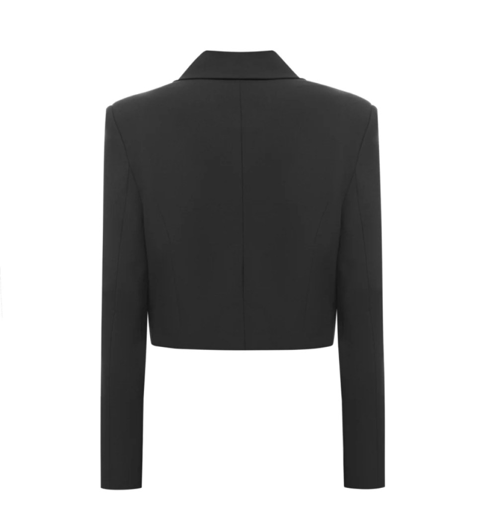 ARUTIUNOVA cropped jacket black