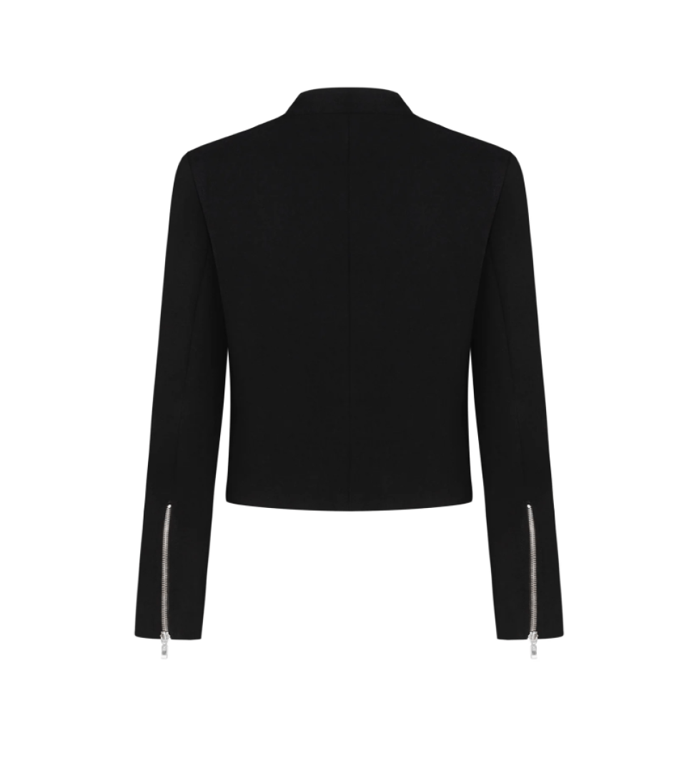 ARUTIUNOVA jacket with zipper black