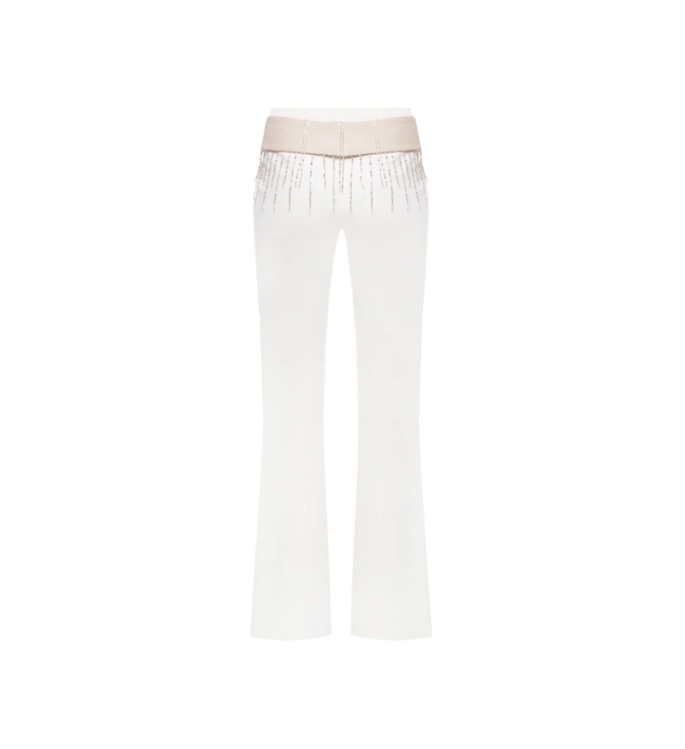 ARUTIUNOVA hips belt with decoration dark beige