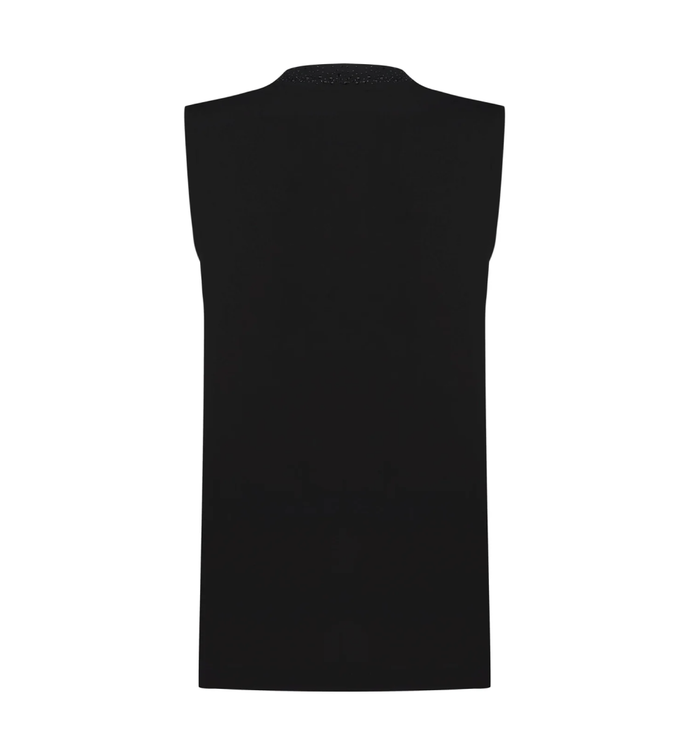 ARUTIUNOVA sleeveless T-shirt black