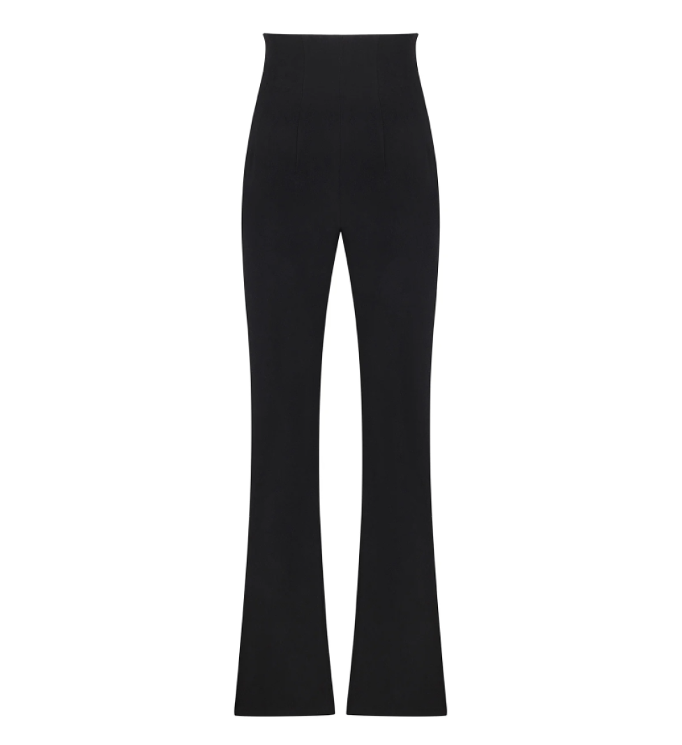 ARUTIUNOVA flared trousers black