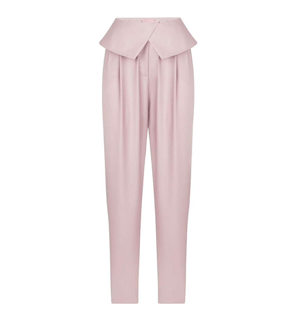 ARUTIUNOVA high-rise trousers pink