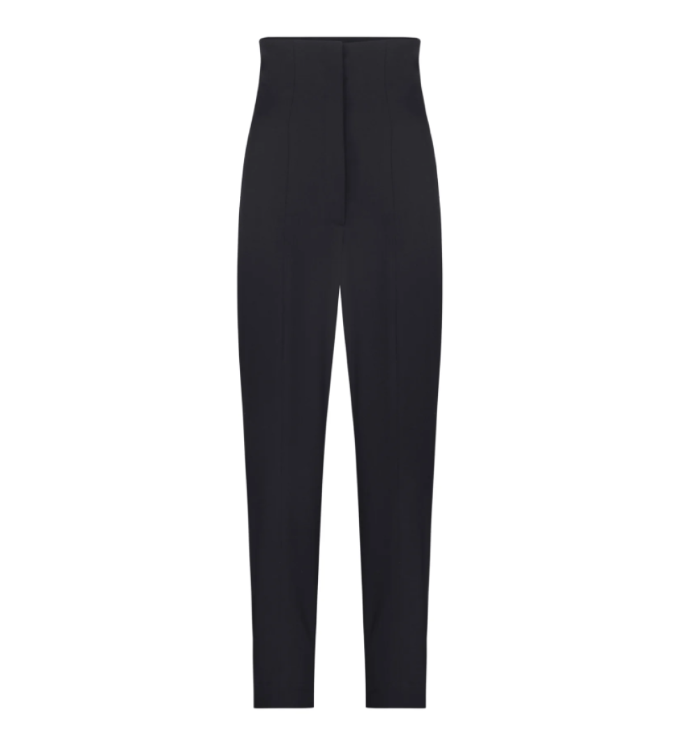 ARUTIUNOVA high-waisted trousers black