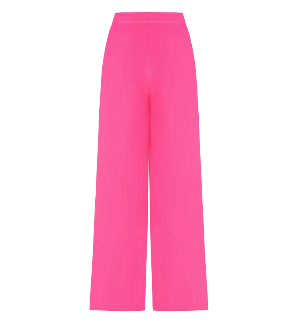 ARUTIUNOVA wide leg trousers pink