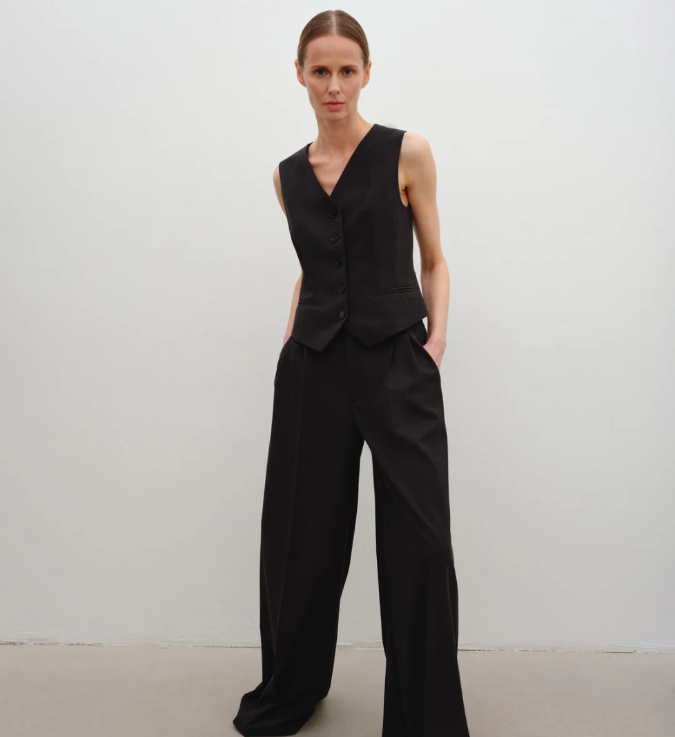ARUTIUNOVA waistcoat tailored grey