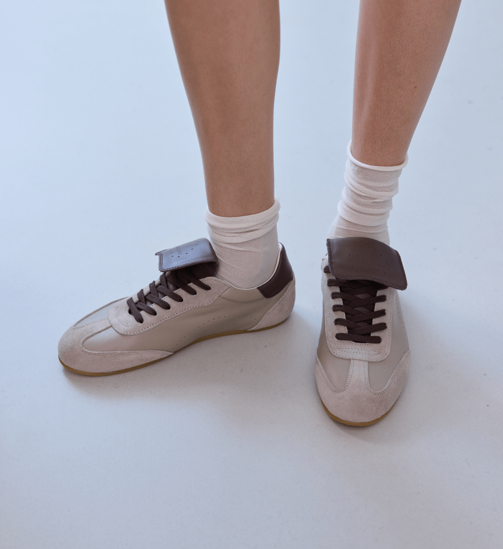 BAZHANE Sneakers Nostalgia brown