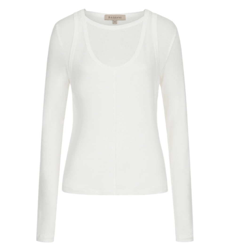 BAZHANE Long sleeve Double milk