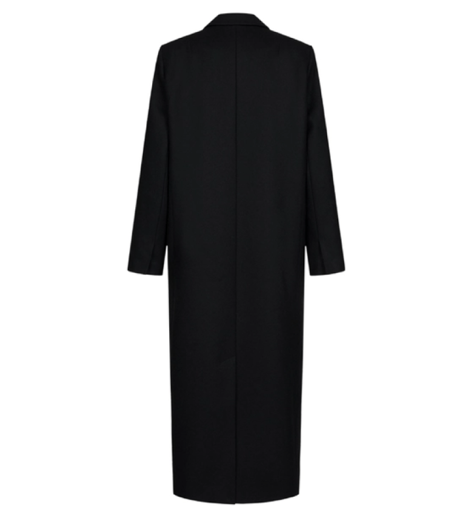 Пальто BAZHANE прямого крою black