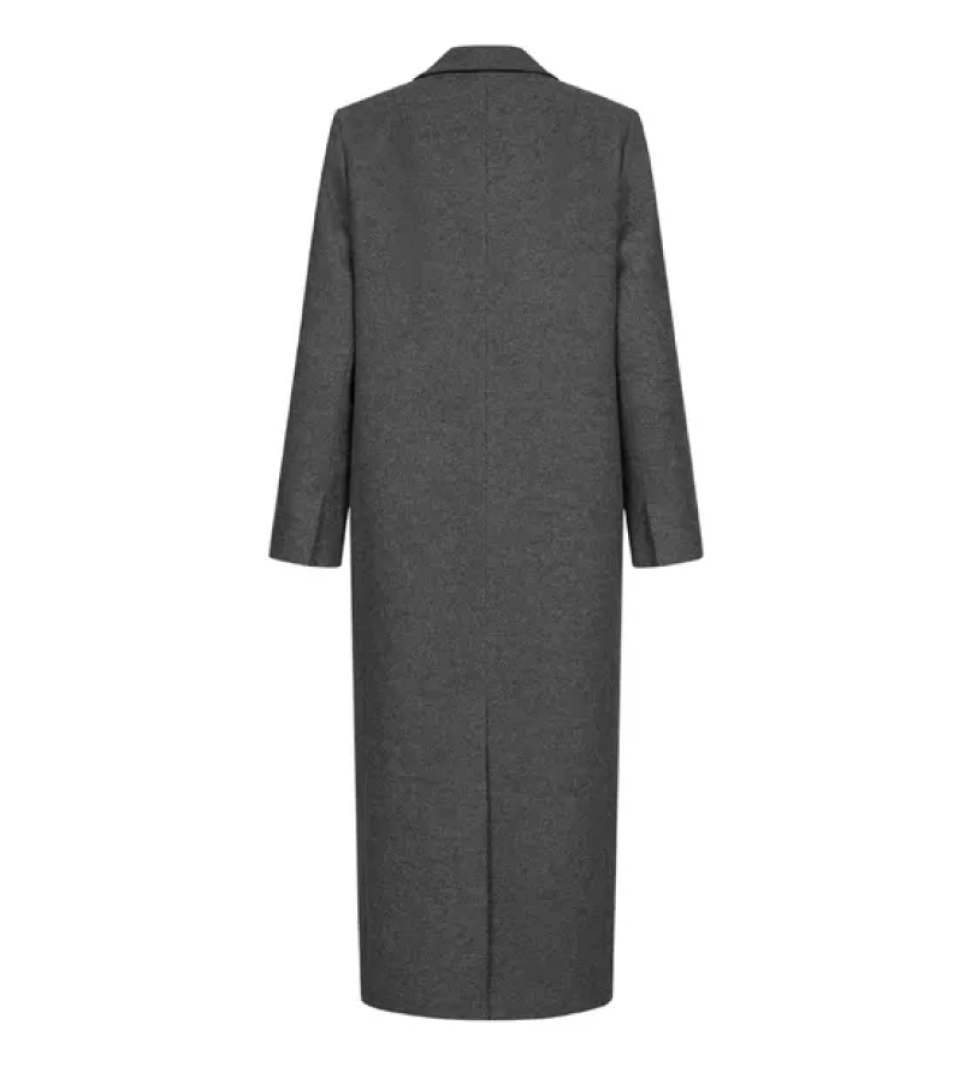 Пальто BAZHANE прямого крою grey