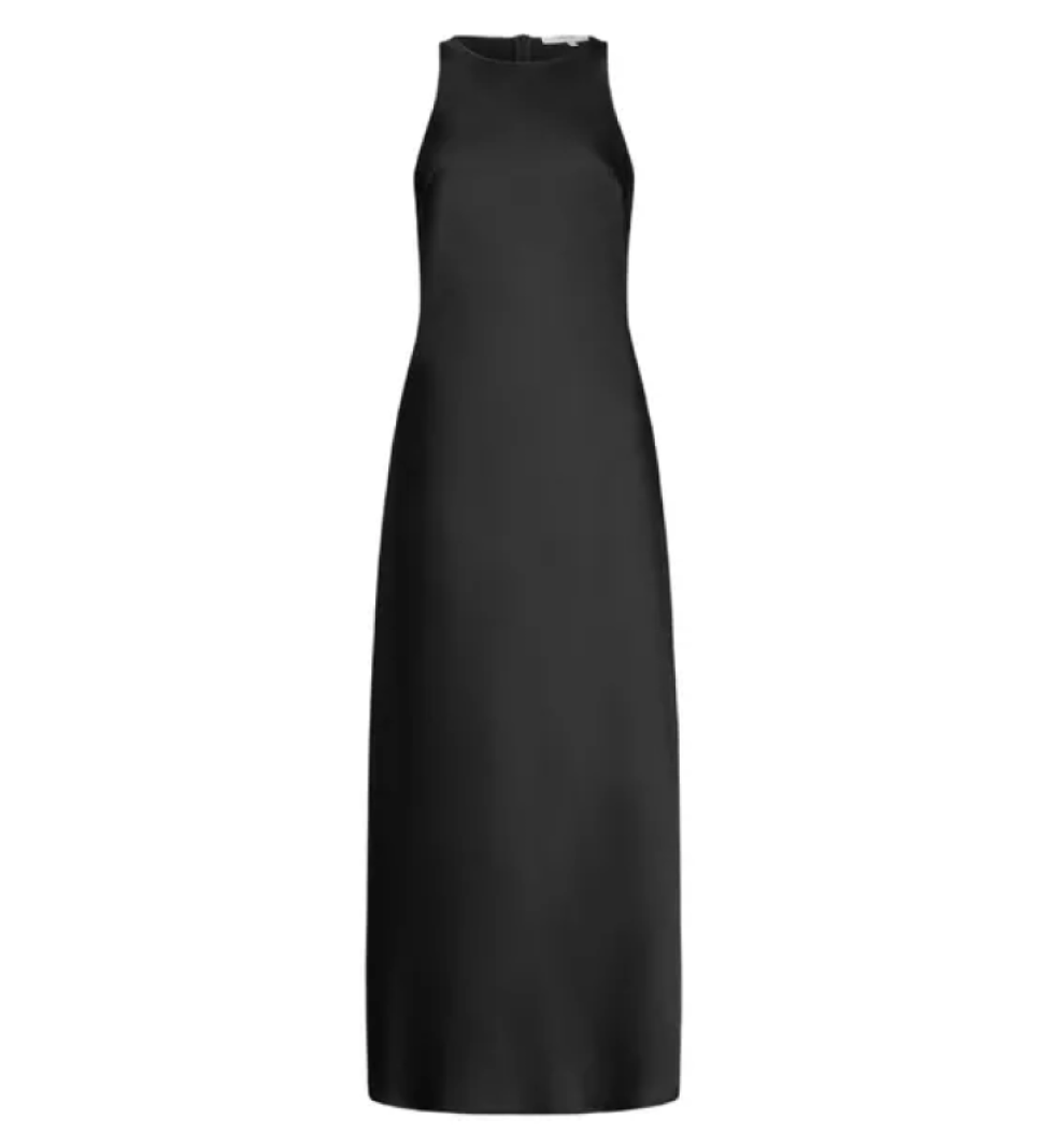 Сукня BAZHANE максі атласна black