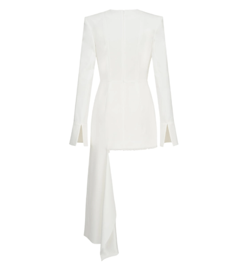 BAZHANE Tail dress milk