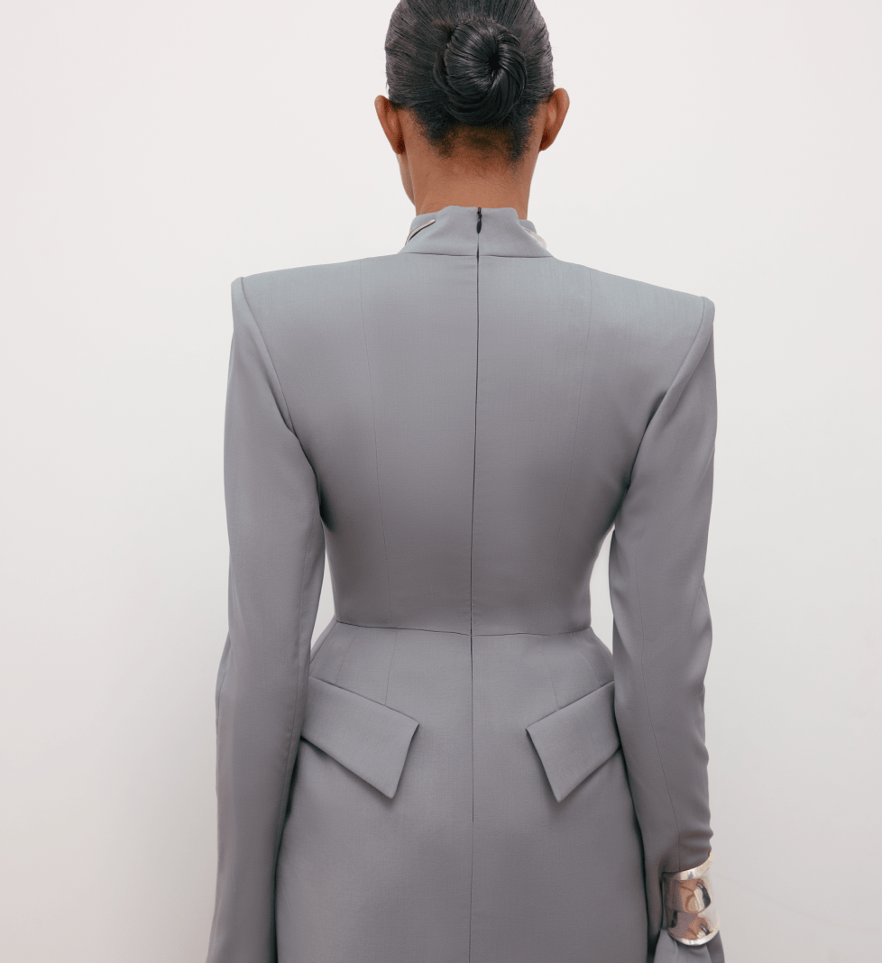 Сукня BAZHANE Poise grey