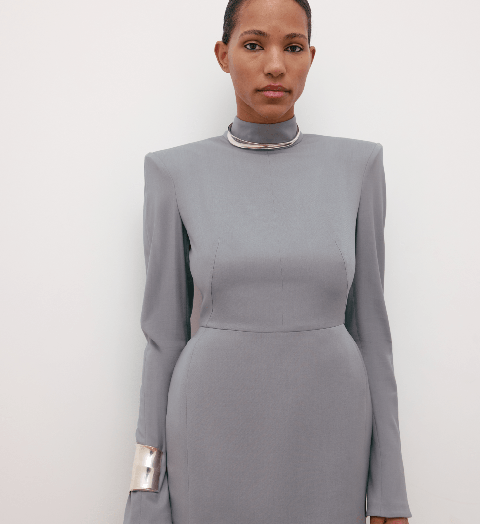 Сукня BAZHANE Poise grey