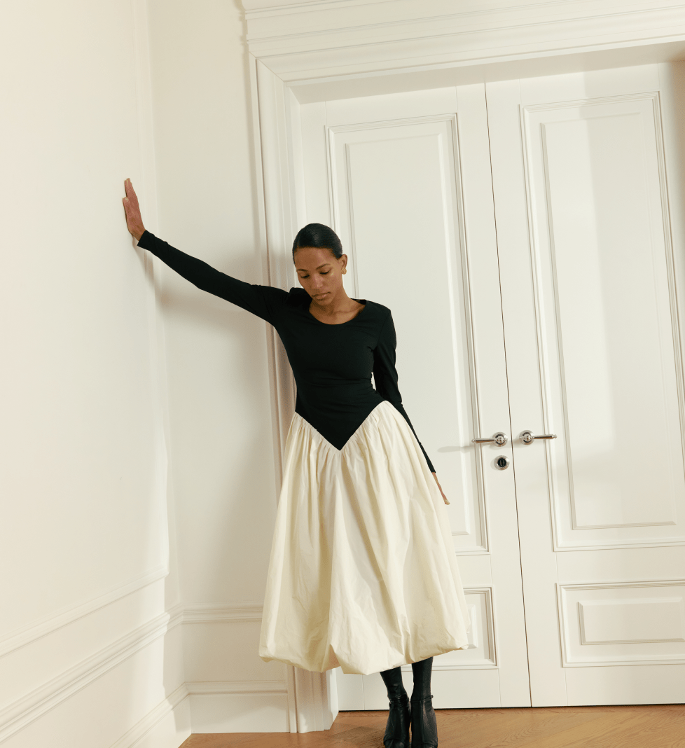 BAZHANE Swan dress