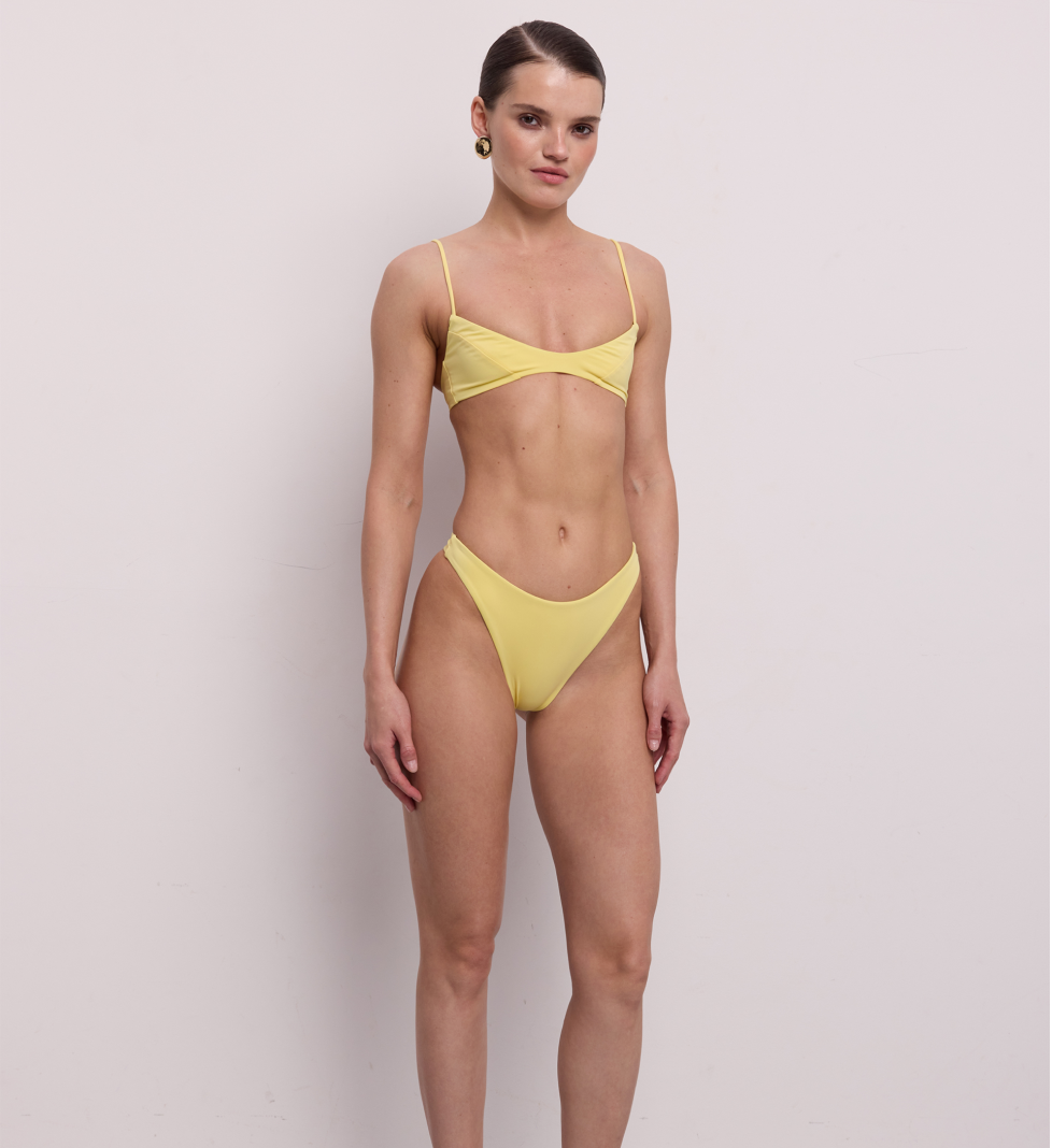 BAZHANE Lorelei swimsuit yellow
