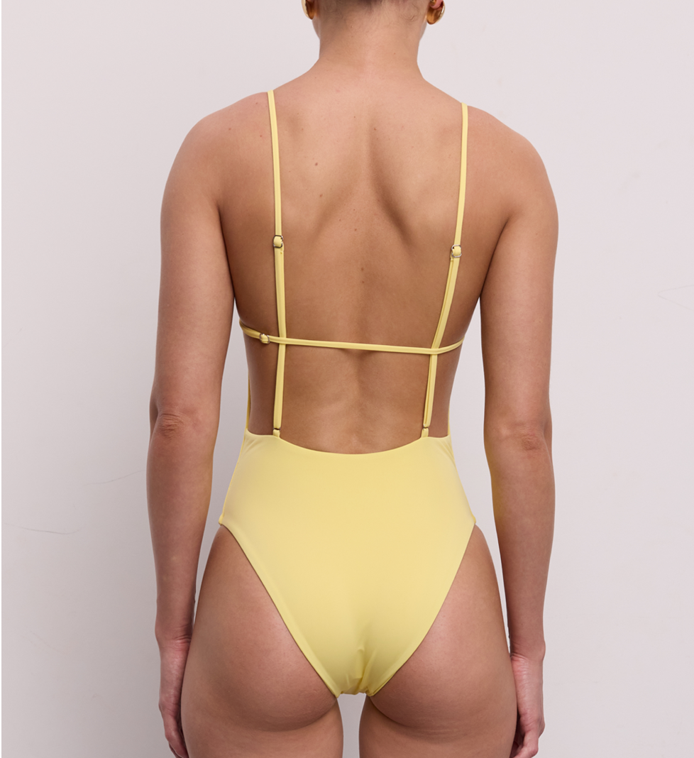 BAZHANE Nerissa swimsuit yellow