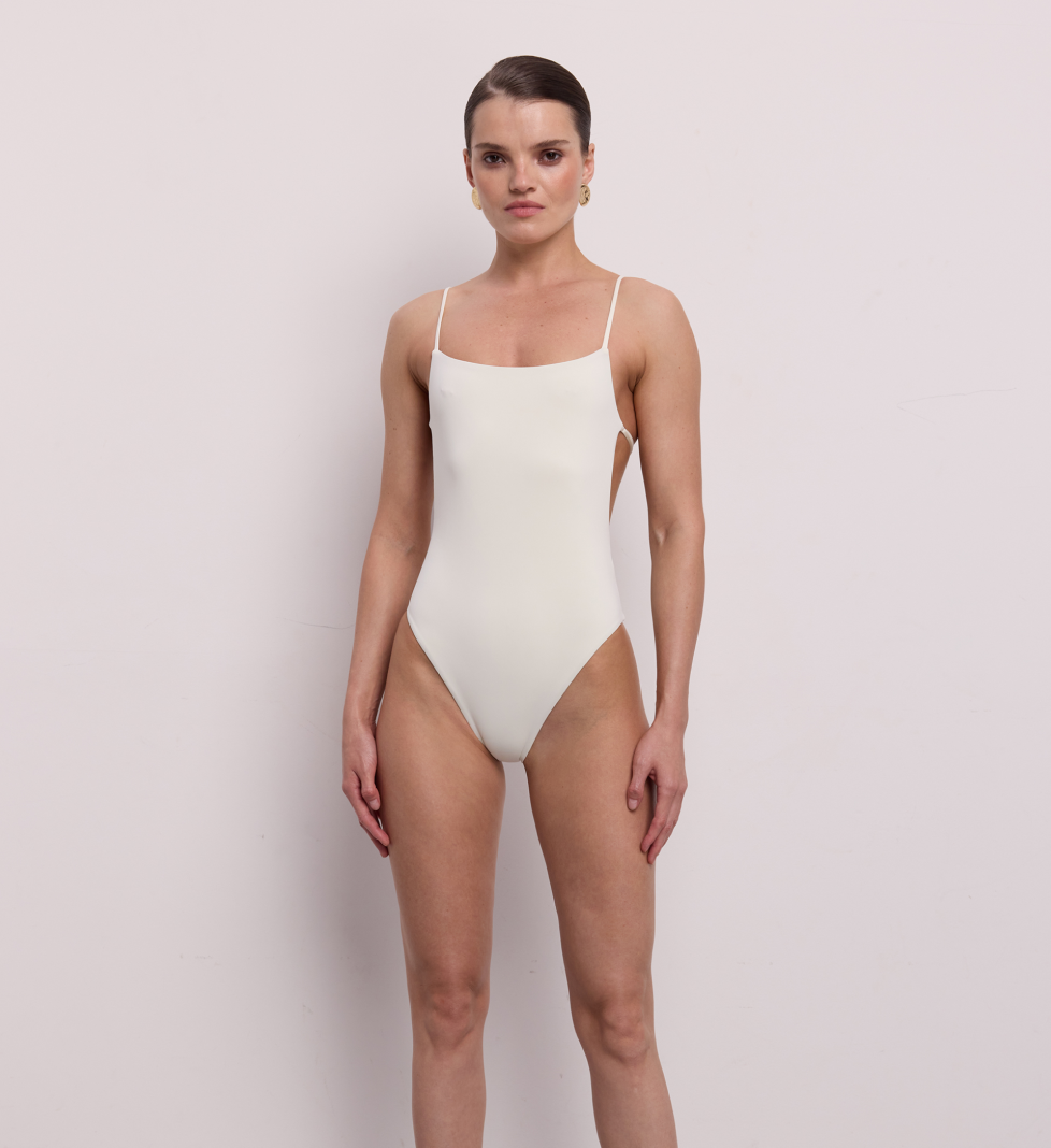 BAZHANE Nerissa swimsuit milk
