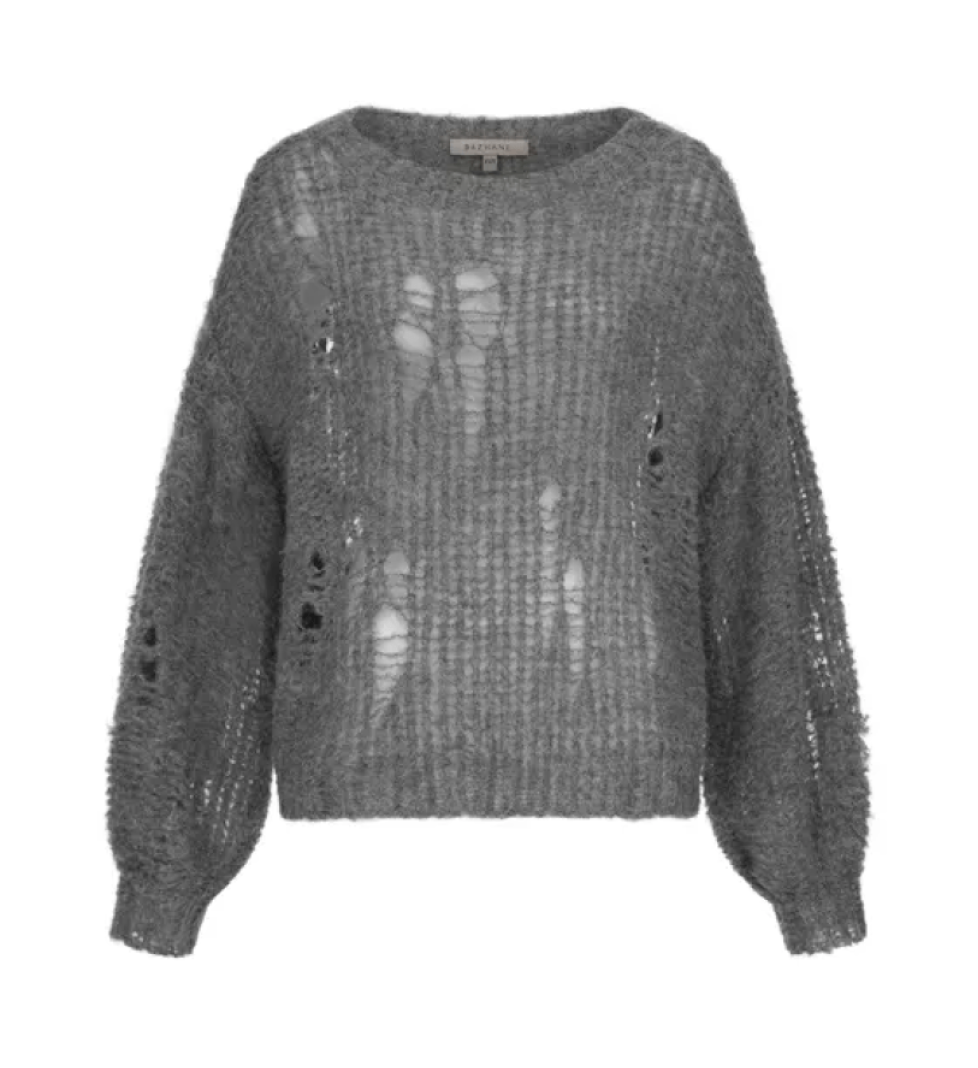 BAZHANE sweater Alpaca grey