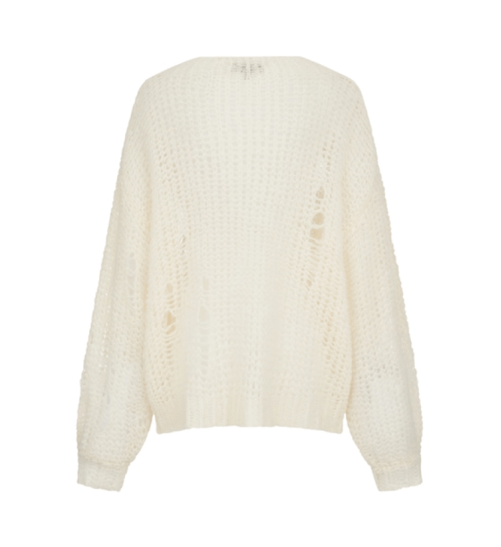BAZHANE sweater Alpaca milk