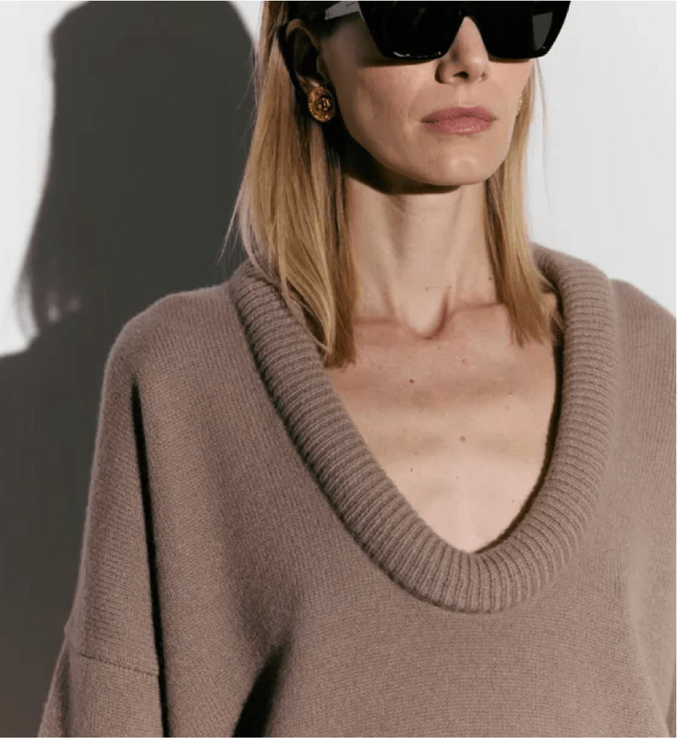 BAZHANE Sweater Tender beige