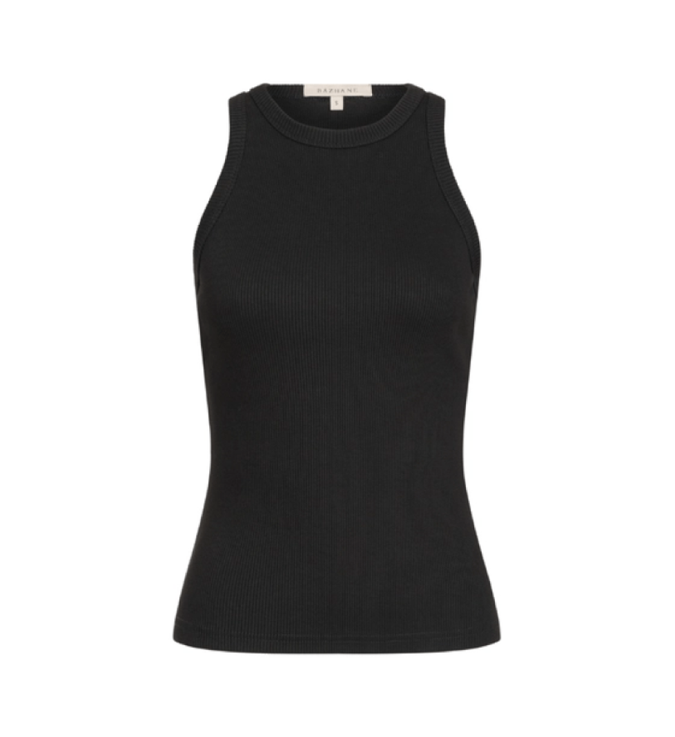BAZHANE long tank top black