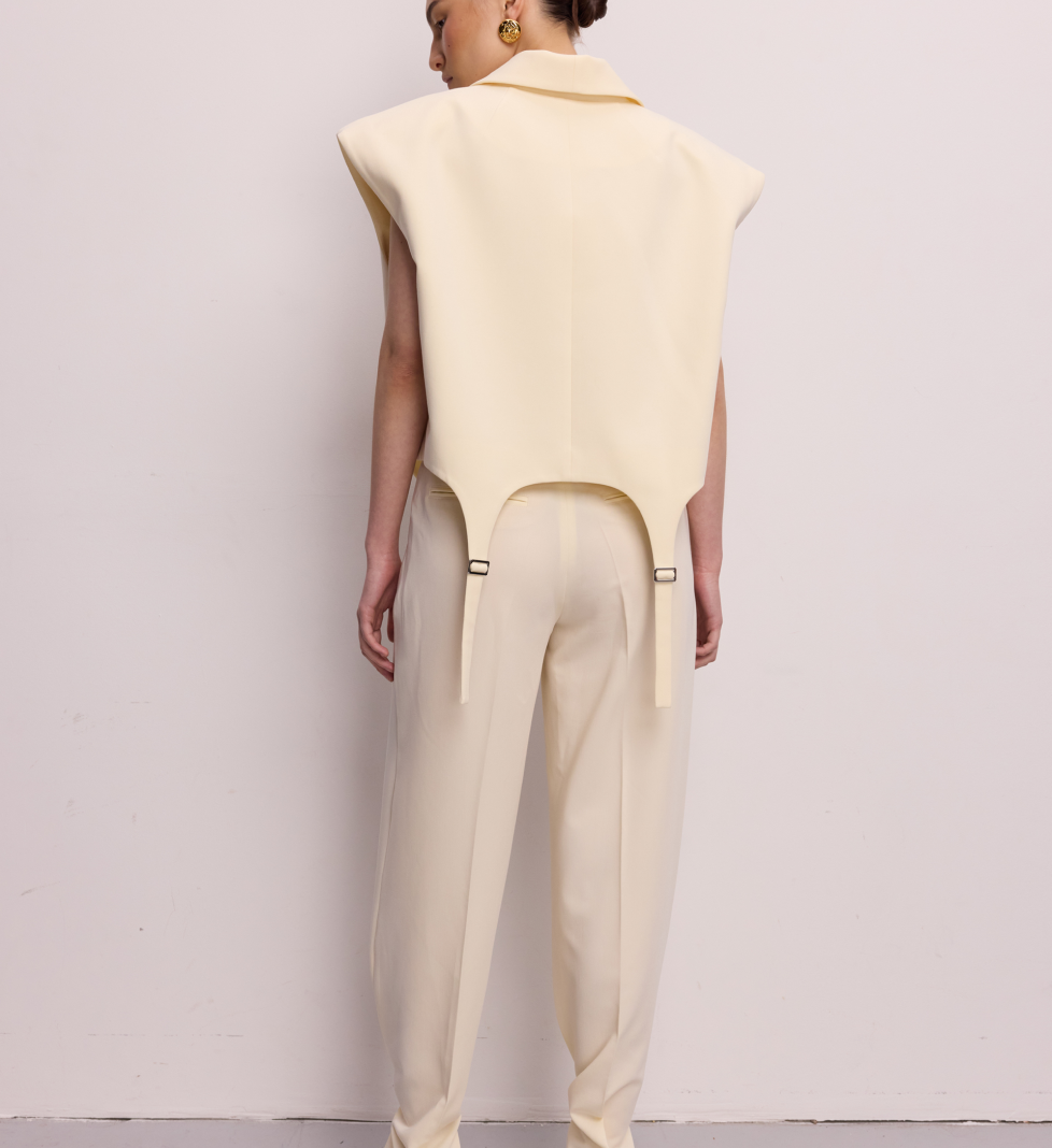 BAZHANE Garter vest