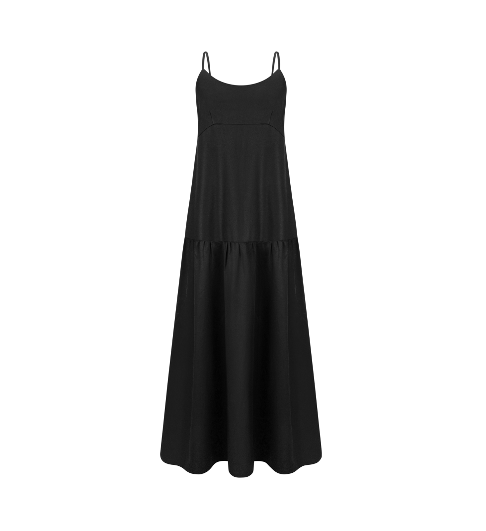BESKET Serpanok sundress midi black