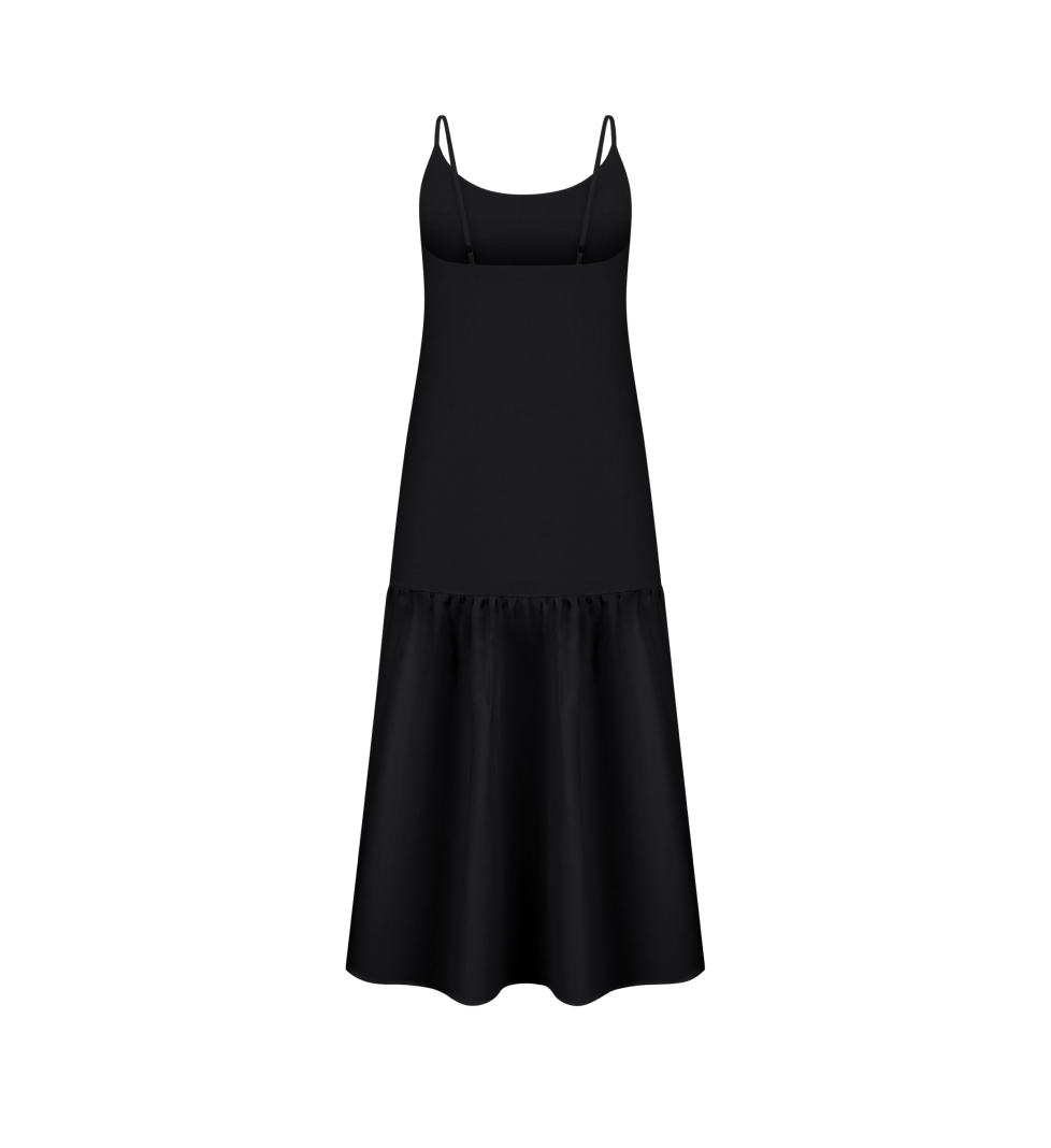BESKET Serpanok sundress midi black