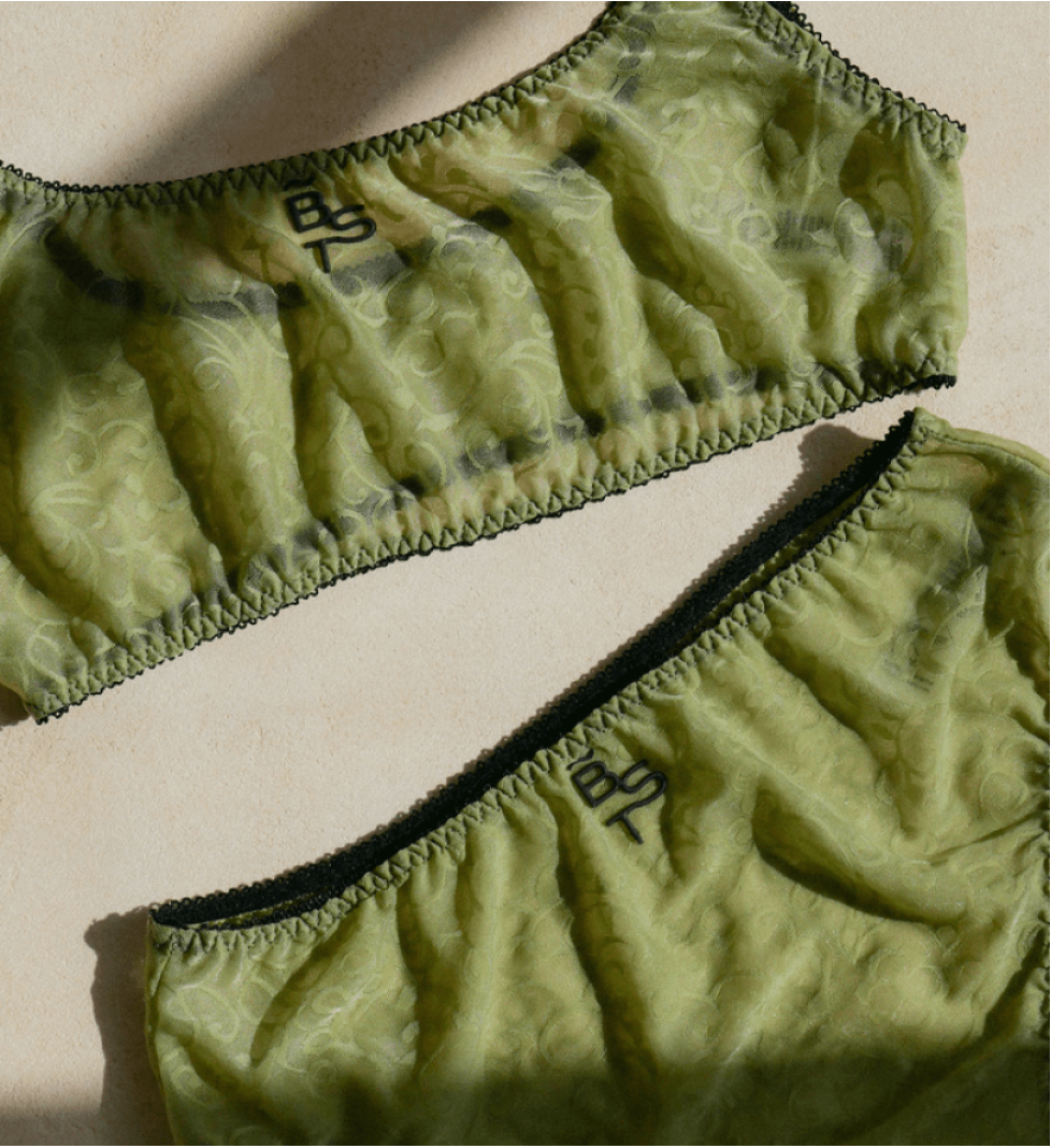 BlackSeaTribe Lingerie set Olive