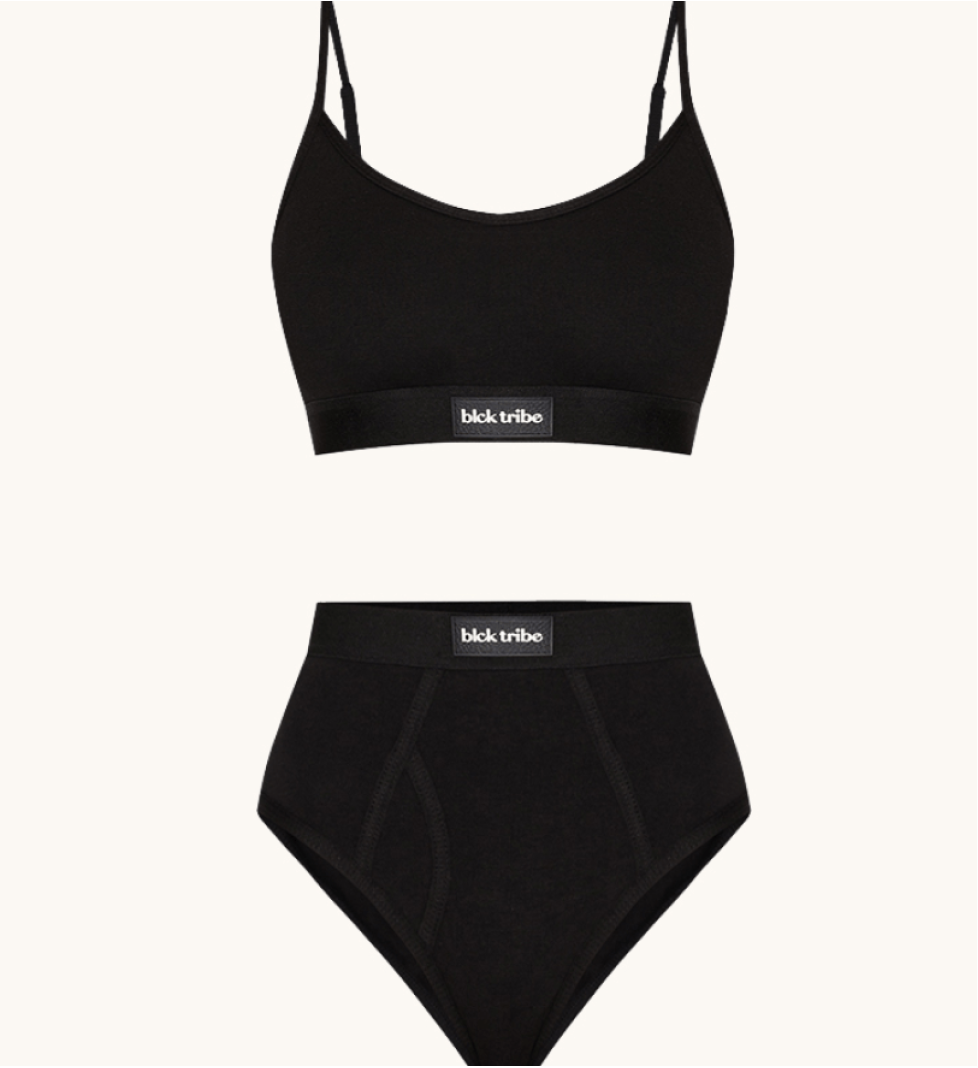 BlackSeaTribe Mio High-Waisted Lingerie Set