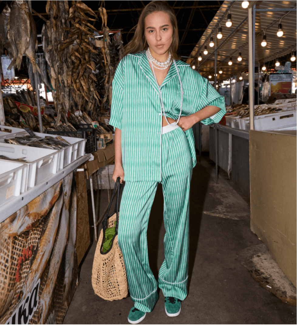 BlackSeaTribe Green Taurus Pajamas
