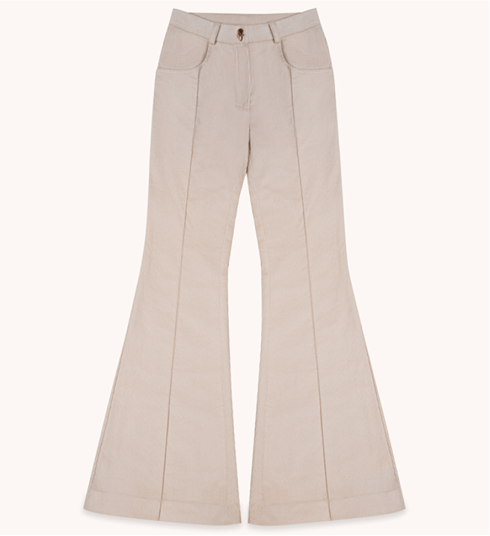BlackSeaTribe Velvet Flare Pants