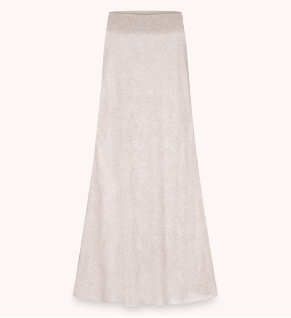 Юбка BlackSeaTribe Openwork maxi coconut